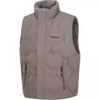 Timberland Sport Solid Color Fashion Sleeveless Vest Men vest Brown A5RPE-BK0 L