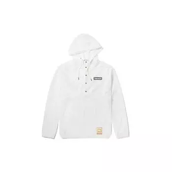Timberland Спортивная куртка с капюшоном, легкая, дышащая, износостойкая, мужская, белая A2D56-100 S