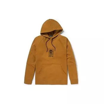 Timberland Спортивная толстовка с капюшоном с вышитым деревом, мужские толстовки, пшеница A2D3U-P47 S