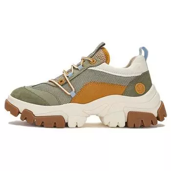 Timberland Спортивные трендовые амортизирующие нескользящие прочные дышащие легкие повседневные туфли с низким верхом женские повседневные туфли коричневого цвета белого цвета зеленого цвета A5V5G 38