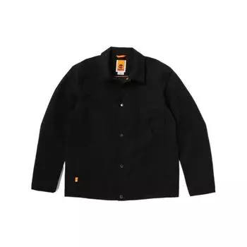 Timberland SS22 Повседневная однотонная мужская куртка с длинным рукавом, черная A26ZZ-001 M