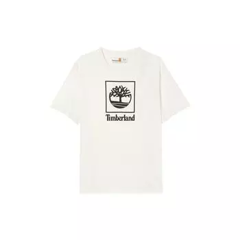 Timberland SS24 Повседневная дышащая футболка с коротким рукавом унисекс топы винтажно-белый A41G5-CM9 XXL