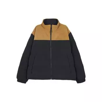 Timberland Stand Collar Drop Shoulder Свободный теплый пуховик унисекс Верхняя одежда Черный A2AB5-001 XL