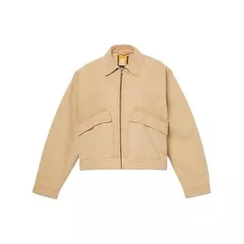 Timberland Strafford однотонная уличная повседневная куртка на молнии с коротким воротником женская куртка светло-коричневая A5VJ7-EH3 S