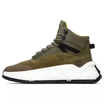 Timberland Tbl Turbo Hiker дышащие водонепроницаемые прочные амортизирующие повседневные ботинки для отдыха на открытом воздухе мужские ботинки оливково-зеленого цвета A41JU327 41.5