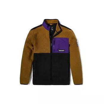 Timberland теплая флисовая куртка с цветным блоком и логотипом Мужские куртки резиновые A24A5-CD5 XS