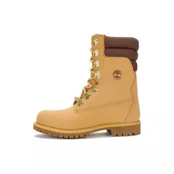 Timberland Теплые прочные удобные универсальные уличные ботинки длиной до середины икры мужские ботинки светло-бежевого цвета A5VPD 41