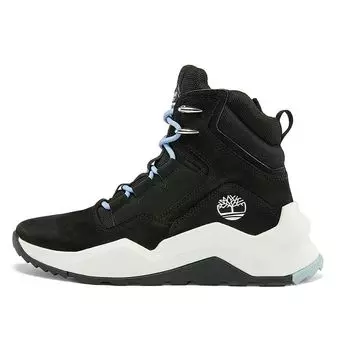Timberland Ткань кожа спортивная на открытом воздухе молния дышащая высокая повседневная обувь женская обувь черный белый A2JT6W 37