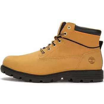Timberland Ткань Нескользящая Прочная Высокая Верхняя Функциональная Обувь Мужская Обувь Коричневый-Желтый A5UJ1 43