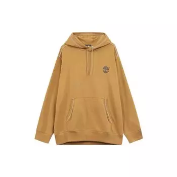 Timberland Толстовка с капюшоном и принтом логотипа Tree Color Block Design, мужская толстовка с капюшоном, желтая A27HP-P47 M