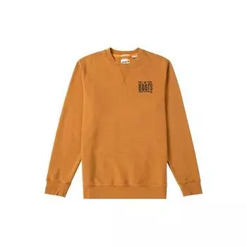 Timberland Толстовка с круглым вырезом Af Boot, простая спортивная повседневная толстовка с круглым вырезом, мужская толстовка цвета пшеницы A699D-P47 S