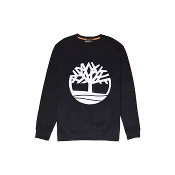 Timberland Толстовка с круглым вырезом и графическим логотипом Tree, мужская толстовка, черная A2BJ8-N92 XL