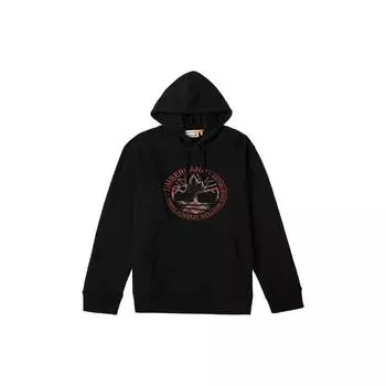 Timberland Толстовка с вышитым логотипом для активного отдыха, мужская толстовка с капюшоном, черная A699Y-001 L