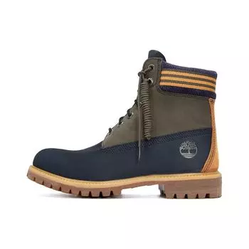 Timberland Удобные мужские ботинки для отдыха на открытом воздухе в стиле ретро, сине-зеленые, A5ZZF019 42
