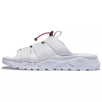 Timberland Удобные нескользящие спортивные тапочки Ripcord, мужские тапочки, белые A2QR1L77 41.5