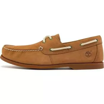 Timberland Удобные низкие двухглазые повседневные лодочные туфли Мужская обувь Коричневый A2HEMA68 41
