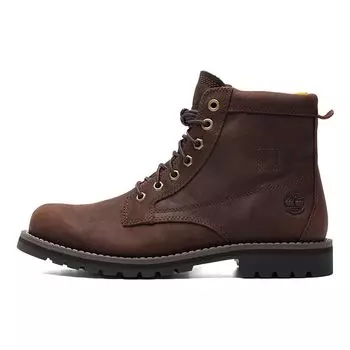 Timberland Удобные универсальные ботинки Martin длиной до середины голени, мужские ботинки темно-коричневого цвета A44P9MV13 43.5