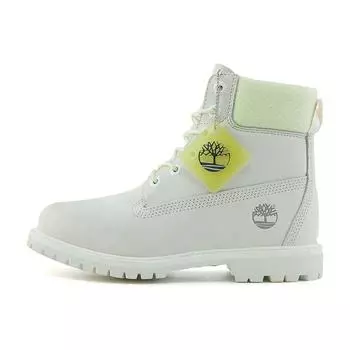 Timberland Уличная повседневная обувь 6 дюймов с высоким верхом, женская обувь белого цвета A2HYSW 38.5