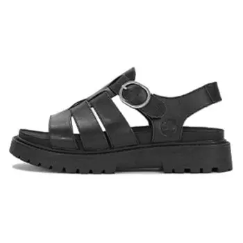 Timberland Уличные повседневные удобные модные римские сандалии женские сандалии черные A635VW 38