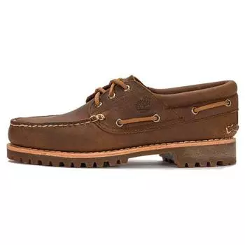 Timberland Универсальные модные легкие удобные низкие повседневные туфли мужские туфли коричневого цвета A62FW 43