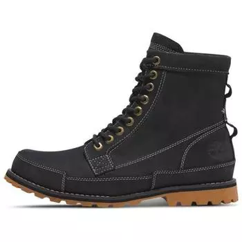 Timberland Универсальные удобные мужские ботинки Martin в стиле ретро длиной до середины голени, черные A5XRHW 41