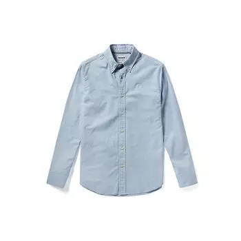 Timberland Urban Outdoor Series Outdoor Casual Solid Color Polo Shirt Men Shirts Deep-Blue A2F2V-B02 XL