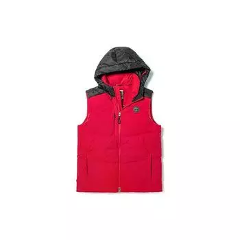 Timberland Утепленный жилет с капюшоном, мужские жилеты, красный шалфей A2G93-CA9 XXL
