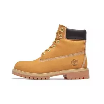 Timberland Premium Leather Narrow Waterproof Classic Outdoor Work Boots Детские ботинки желтые 12909M 38
