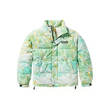 Timberland Узорчатый воротник-стойка теплая хлопковая куртка мужская куртка многоцветная A5NU6-959 L