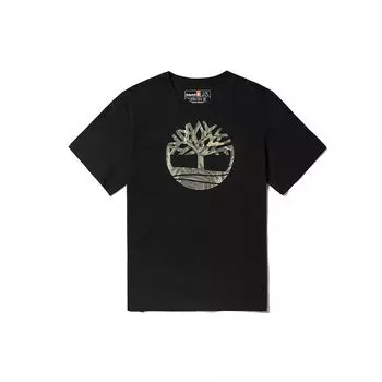 Timberland Весна-лето Дышащая повседневная футболка с круглым вырезом и коротким рукавом с заниженной линией плеча для мужчин A6RHW-001