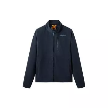Timberland Ветрозащитная теплая флисовая куртка для мужчин с воротником-стойкой, темно-синяя A69KN-433 XXL