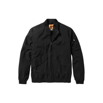 Timberland Водонепроницаемая повседневная куртка с твердым логотипом для улицы, мужские куртки, черная A4225-001 M