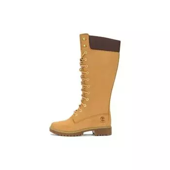Timberland Водонепроницаемые амортизирующие удобные универсальные высокие уличные ботинки женские ботинки светло-бежевого цвета A2K4C 36