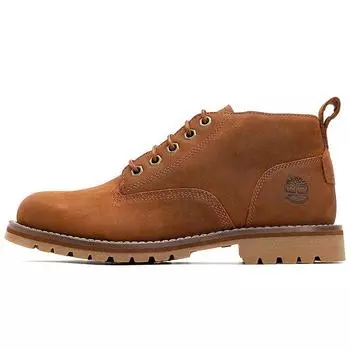 Timberland Redwood Falls Водонепроницаемые Клетчатые повседневные модные ботинки Martin мужские ботинки средне-коричневого цвета A2BFYF13 43