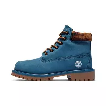 Timberland Водонепроницаемые прочные низкие детские ботинки Детские ботинки Ocean-Blue A2FNKBZ4 39
