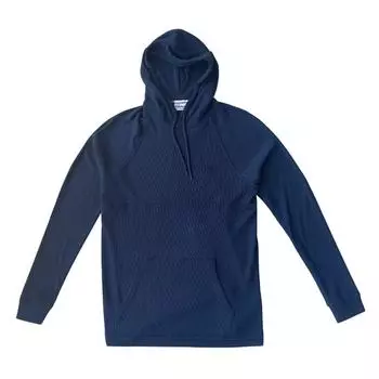Timberland Waffle Pullover Hoodie Solid Color Long Sleeve Sweatshirt Men hoodies Navy-Blue TB0A2B8K-433 S