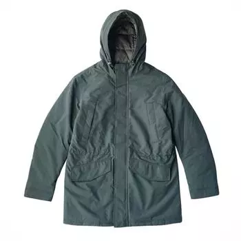 Timberland Warm Hooded Solid Color Cotton Jacket Men jackets Green TB0A2GBA-U31 M