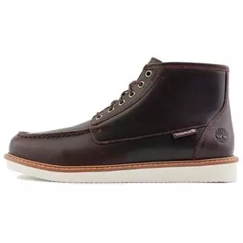 Timberland Waterproof Durable Newmarket 2 Soft Comfortable Ankle Outdoor Boots Men boots Brown A6AZE-EM4 44.5