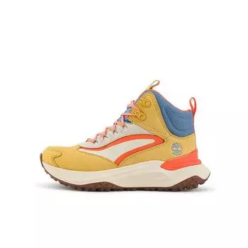 Timberland Waterproof Lightweight Mid Hiking Shoes Women Hiking Shoes Yellow A29T6EET 36