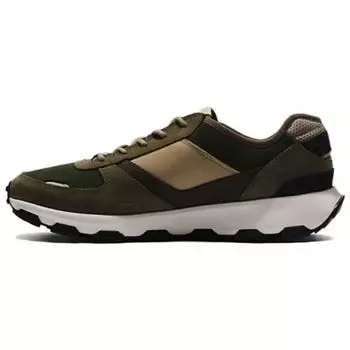 Timberland Winsor Trail Fabric Leather Удобные нескользящие низкие повседневные туфли Мужские кроссовки Зеленые A5WYG 41
