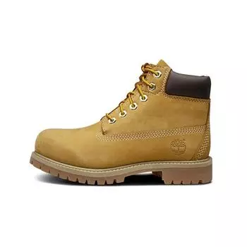 Timberland водонепроницаемые классические рабочие ботинки для улицы детские ботинки желтые 12709W 32.5