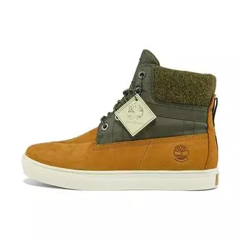 Timberland X CLOT Collaboration Series Прочные амортизирующие короткие уличные ботинки мужские ботинки пшеничного цвета A2EG8 43