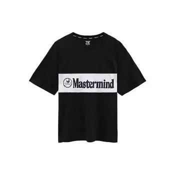 Timberland X Mastermind Collaboration повседневная спортивная футболка с круглым вырезом и коротким рукавом для мужчин, черные A28ZW-N92 M