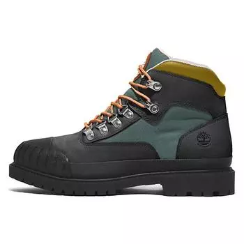 Timberland Женские ботинки Heritage с резиновым носком, нескользящие, прочные, короткие, черные, зеленые A43TU001 38.5