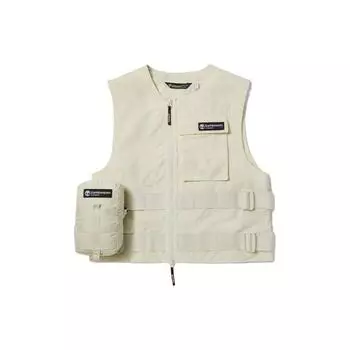 Timberland Жилет Raeburn Solid Color с круглым вырезом и съемными карманами на молнии унисекс A5ZU1-CR3 L
