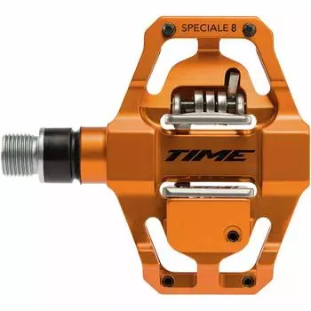 Time Binding Pedal MTB Bicycle Pedals Left and Right Set Cleats Included Speciale 8 MTB ATAC Speciale Pedals MAGMA Orange T2GV0180000TU Platform Area оранжевый
