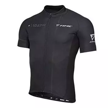 Time Jersey 01 Ulteam Cycling Size XS Men s Jersey, Black,