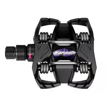 TIME Sport Pedals TIME MX 6 with ATAC Standard Black Purple B1 cycling pedal set for added stability and control Cleats, - High-performance чёрный