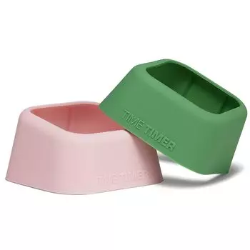 TIME TIMER MOD Home Edition Time Time Mod Эксклюзивный чехол 2 цвета Пион Розовый Папоротник Зеленый Подлинный продукт и TTMC2-PG-W