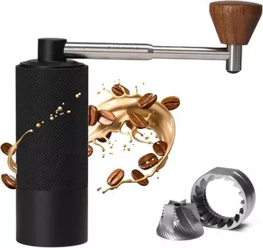 TIMEMORE Time More Кофемолка ручная маленькая складная маленькая ручка портативная кофемолка цифровая каштановая NaNo3 внутренняя регулируемая подарочная двойной подшипник